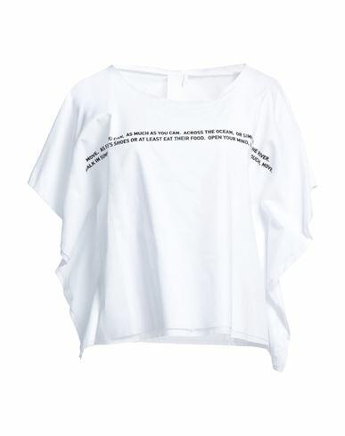 Noumeno Concept Woman Top White Cotton Cover