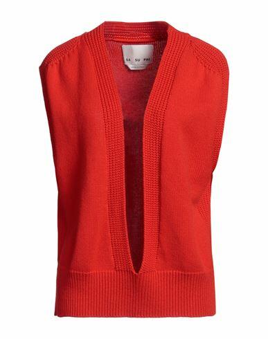 Sa Su Phi Woman Sweater Red Cashmere Cover