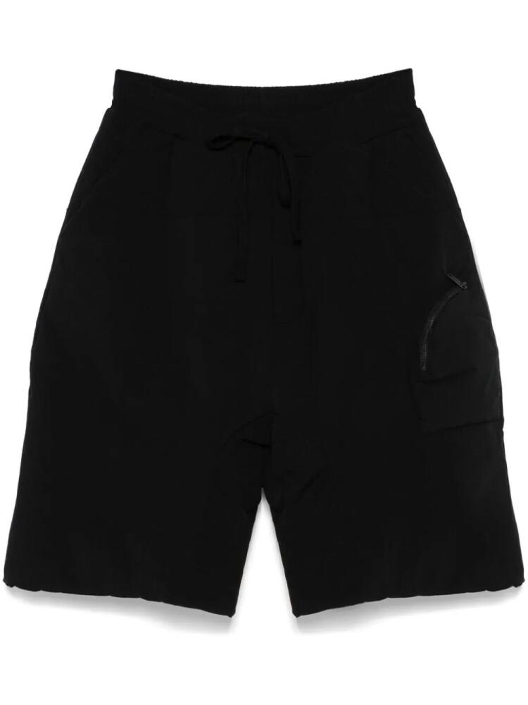 Thom Krom padded bermuda shorts - Black Cover