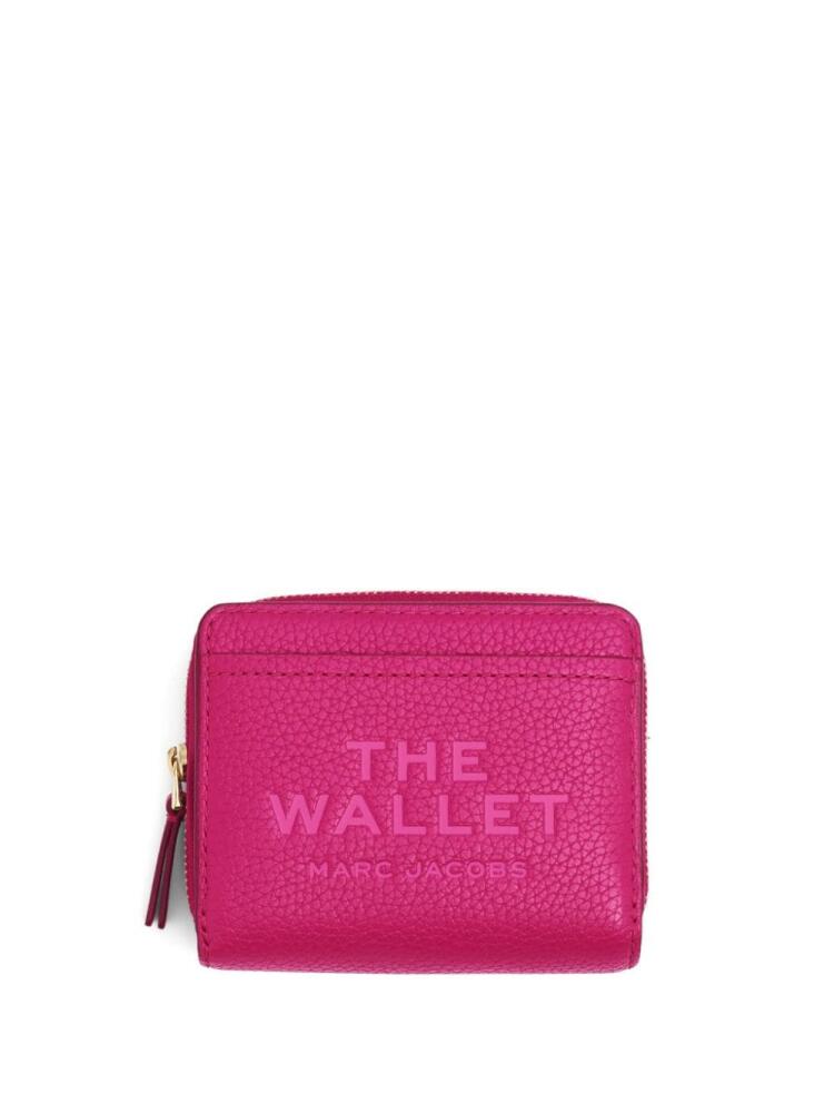 Marc Jacobs The Leather Mini compact wallet - Pink Cover