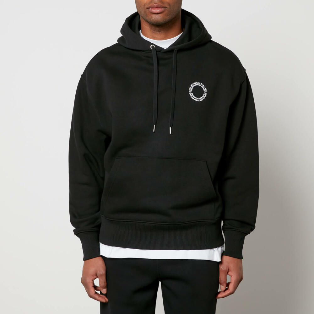 MKI MIYUKI ZOKU Circle Organic Cotton-Blend Hoodie Cover