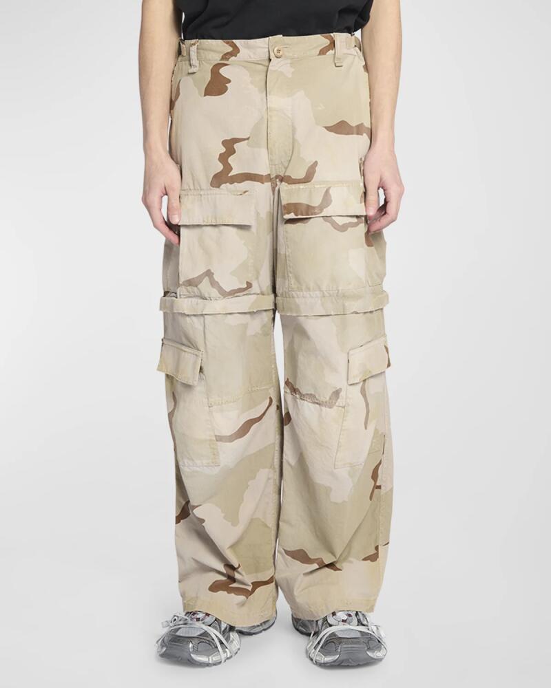 Men's Balenciaga Large Cargo Pants Cover