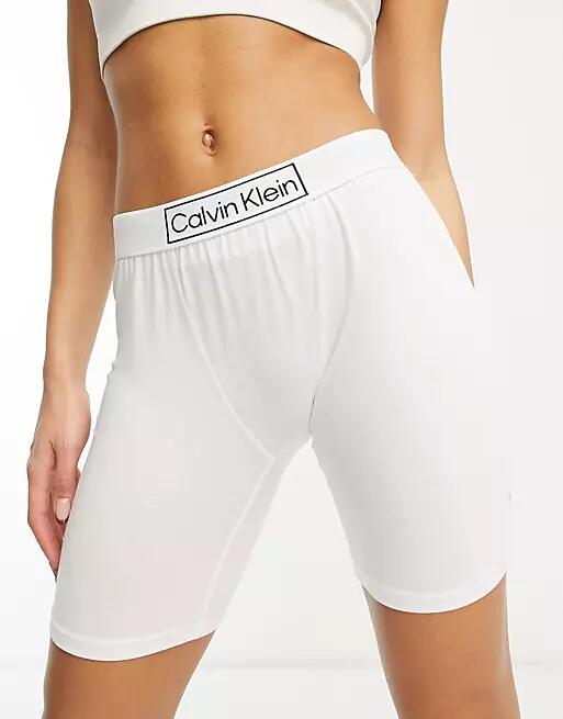 Calvin Klein reimagined sleep shorts in white Cover