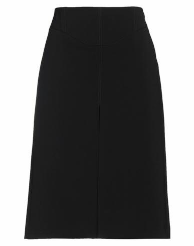 Dsquared2 Woman Midi skirt Black Polyester Cover