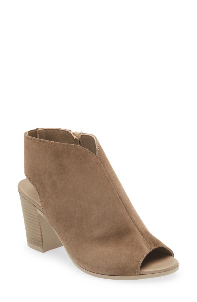 Cordani Genesis Peep Toe Bootie in Fango Suede Cover