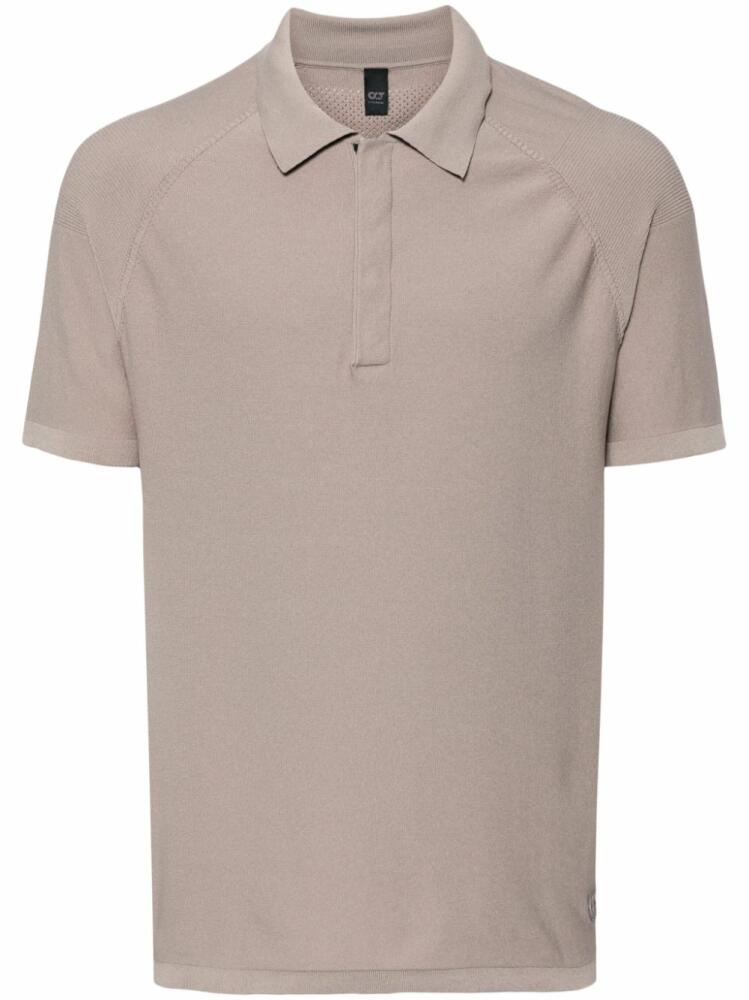 Alpha Tauri short-sleeve polo shirt - Neutrals Cover