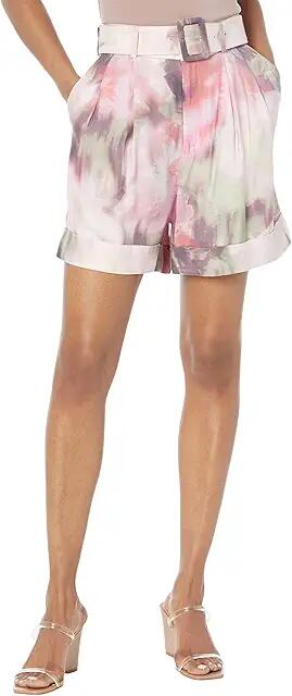 Ted Baker Ayaaz Printed Tailored Shorts (Coral) Women's Shorts Cover