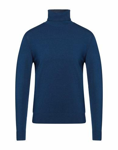 Diktat Man Turtleneck Blue Viscose, Polyamide, Acrylic, Cashmere Cover