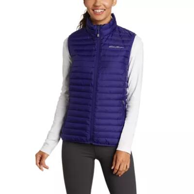 Eddie Bauer Women's Microlight Down Vest Cover