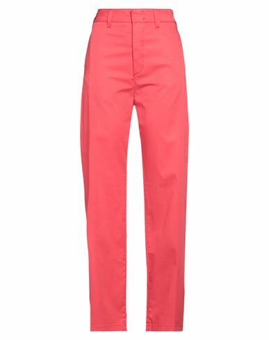 Department 5 Woman Pants Red Cotton, Elastane Cover