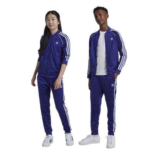 adidas Originals Adicolor Superstar Track Pants - Girls' Grade School Collegiate Purple Cover