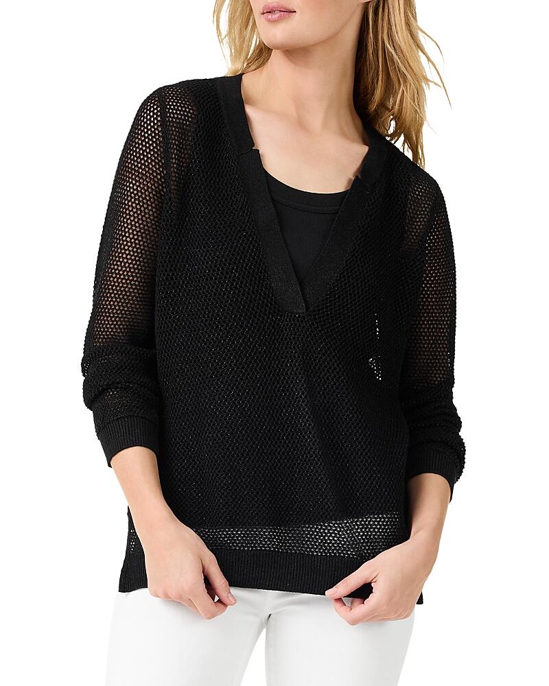 Nic+Zoe Mesh Stitch Sweater Cover