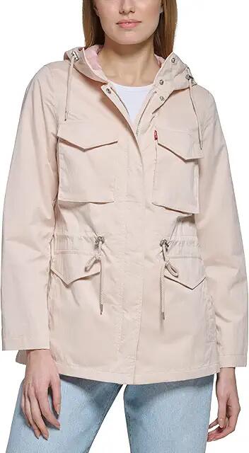 Levi's(r) Four-Pocket Military Jacket (Peach) Women's Jacket Cover