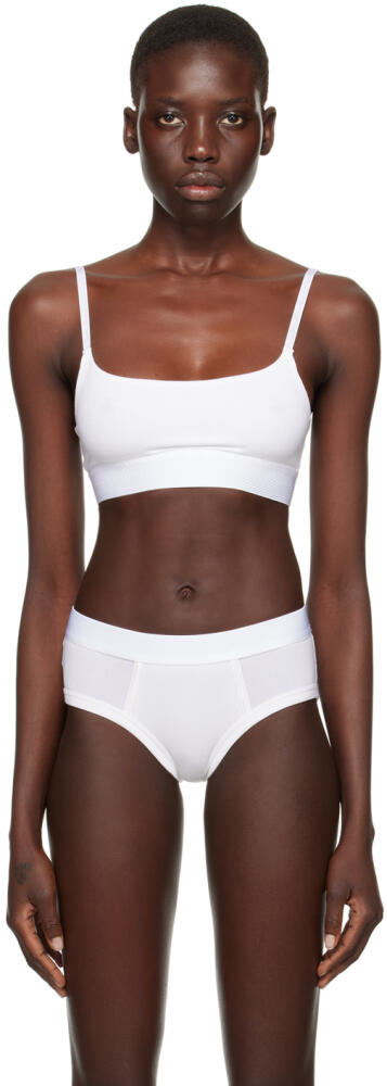 CDLP White Scoop Bralette Cover