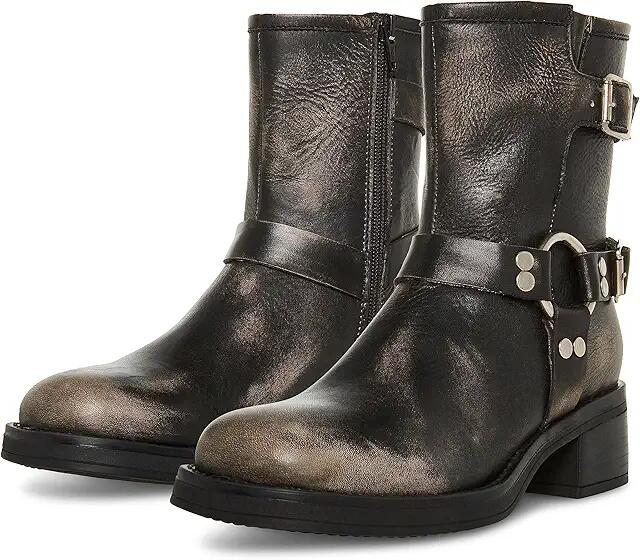 Steve Madden Brixton Boot (Black Distressed) Women's Boots Cover