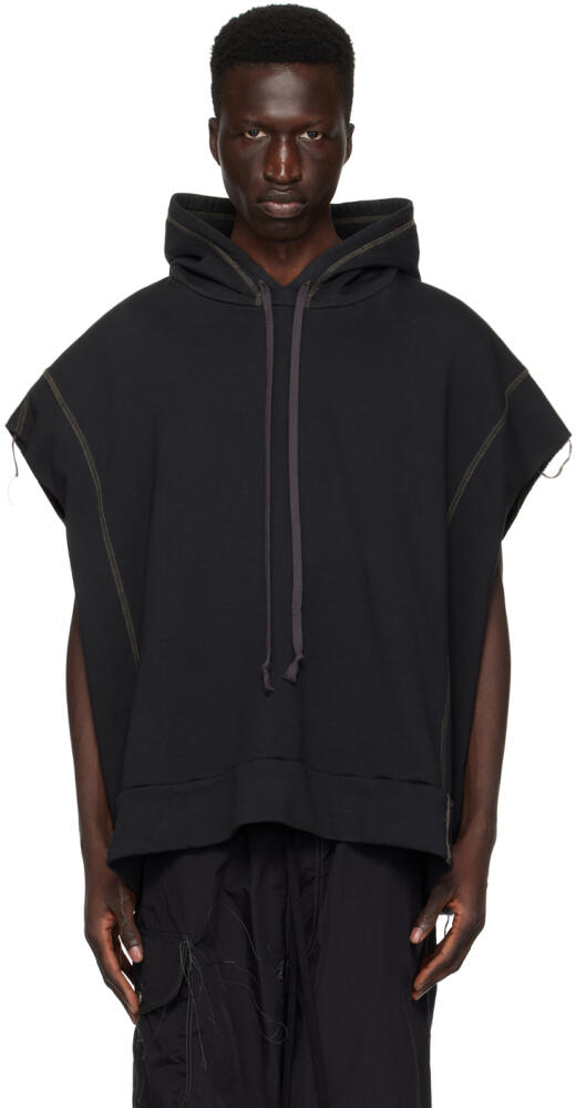 NICOLAS ANDREAS TARALIS Black Thread Hoodie Cover