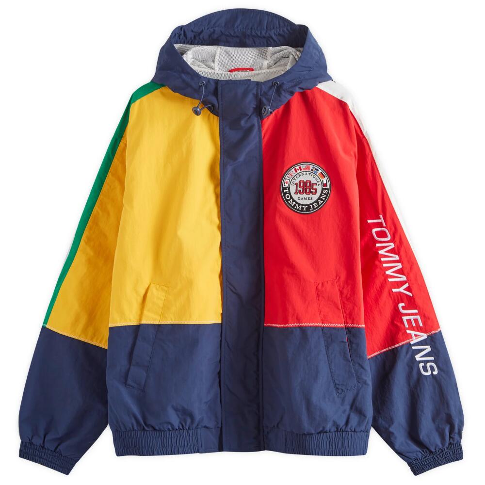 Tommy Jeans Men's Archive Games Chicago Jacket in Sport Navy/Multi Cover