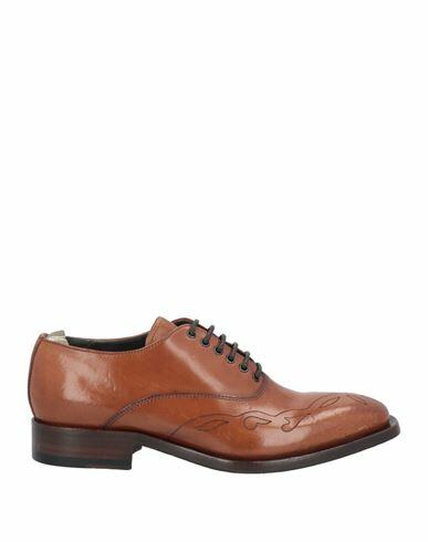 Officine Creative Italia Woman Lace-up shoes Tan Leather Cover