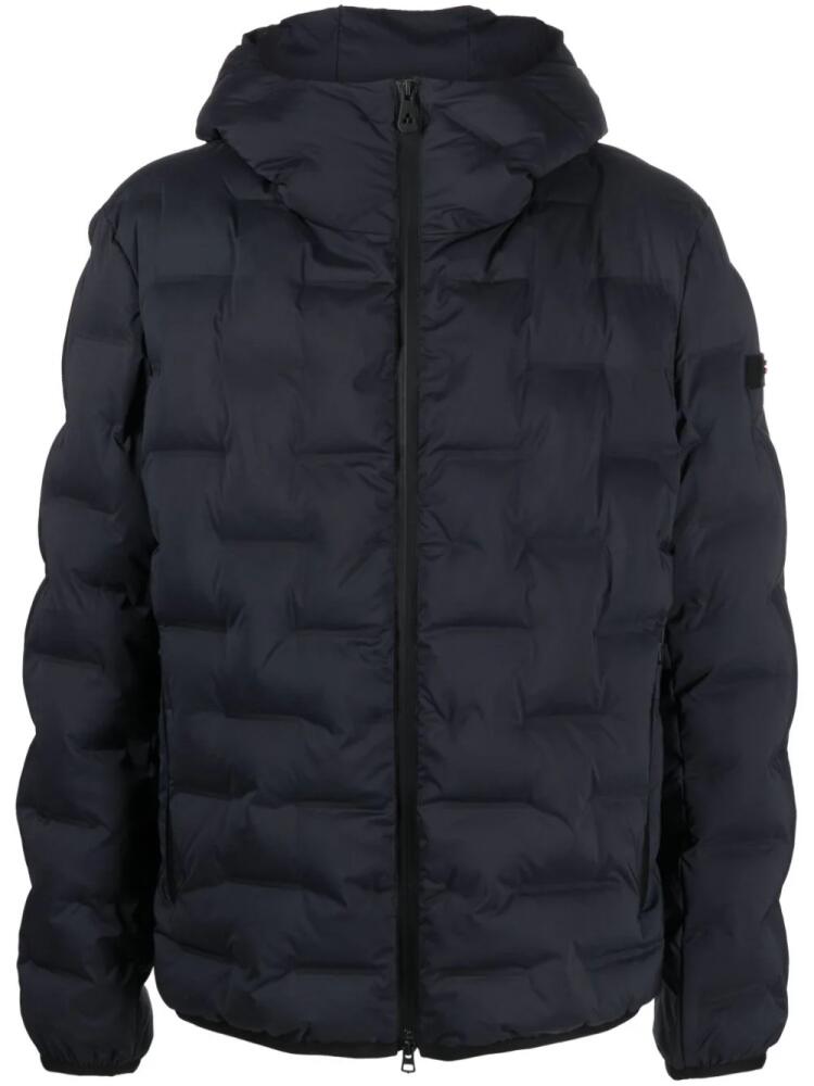 Peuterey classic-hood padded-design jacket - Blue Cover