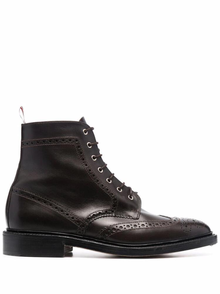 Thom Browne Goodyear-sole Wingtip ankle boots Cover