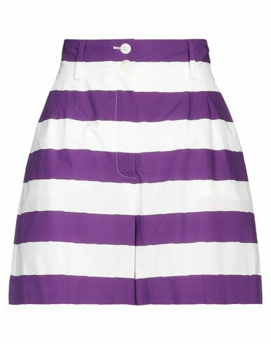 Dolce & gabbana Woman Shorts & Bermuda Shorts Purple Cotton Cover