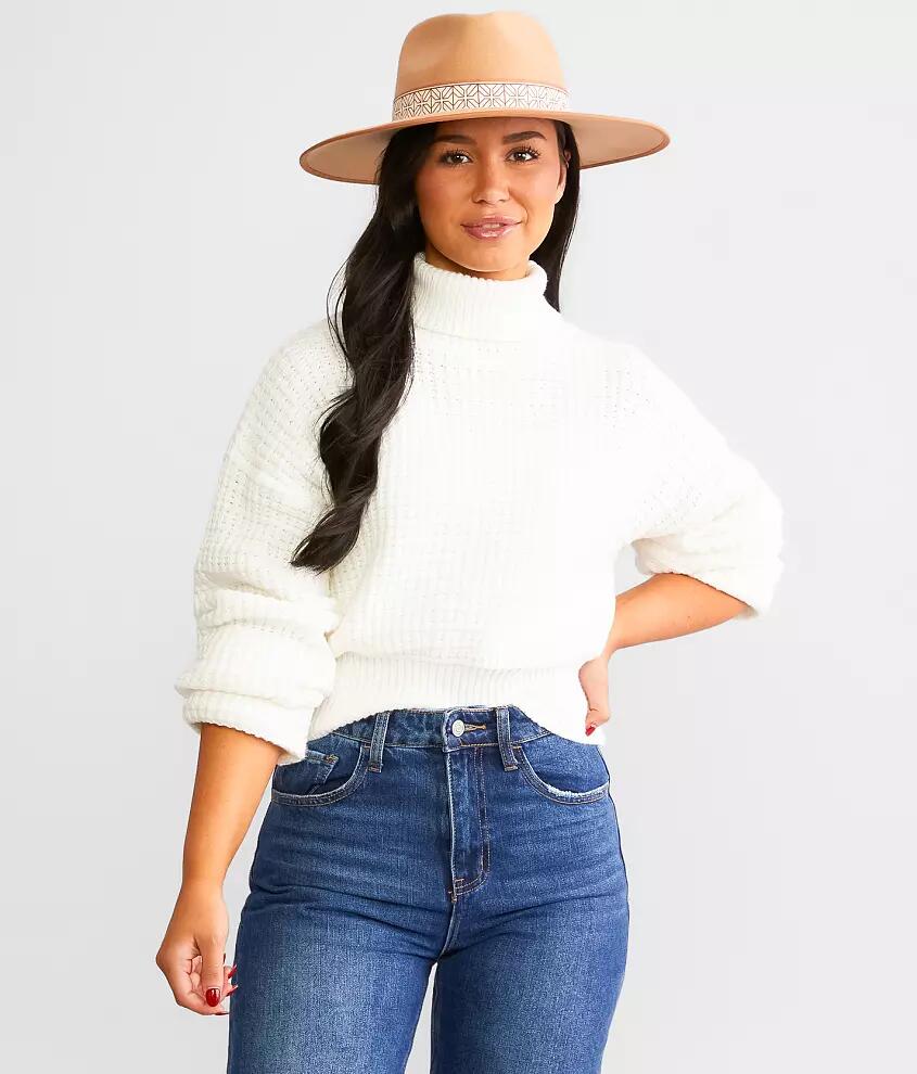 Willow & Root Turtleneck Cropped Sweater Cover