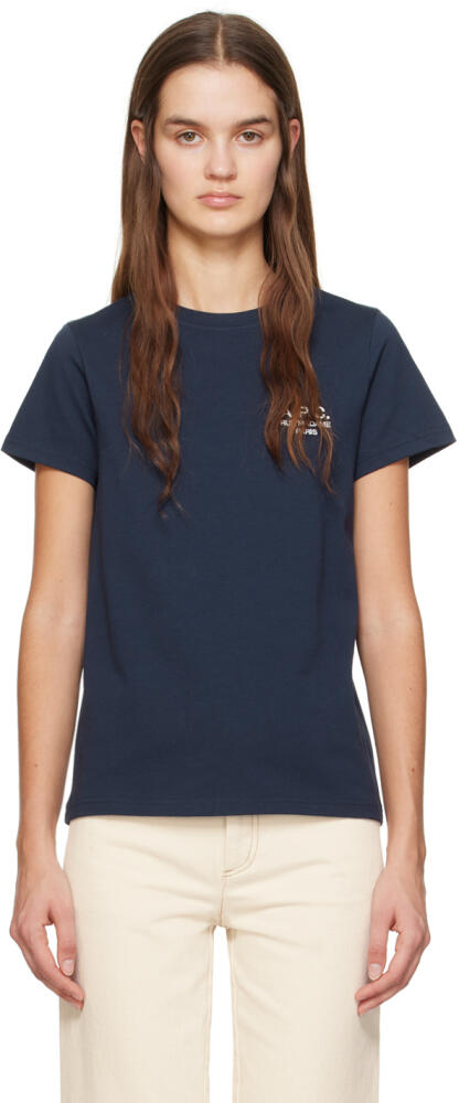 A.P.C. Navy Denise T-Shirt Cover