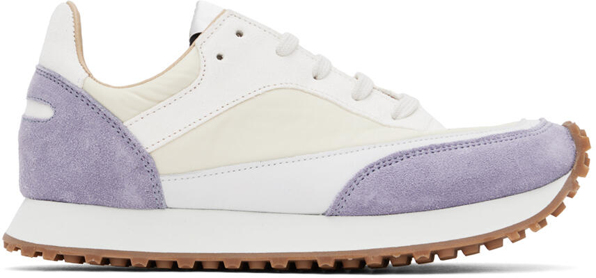 Spalwart White & Purple Tempo Sneakers Cover