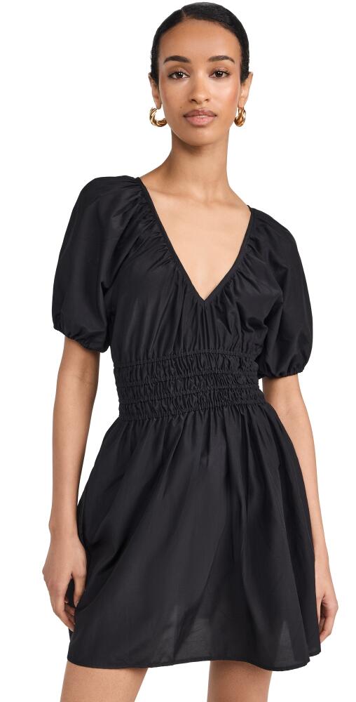 FAITHFULL THE BRAND Salone Mini Dress Black Cover