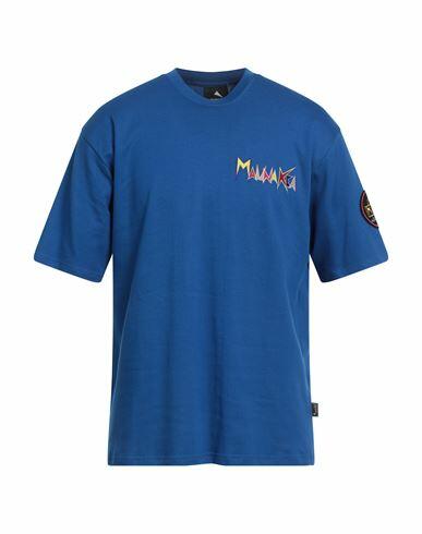 Mauna Kea Man T-shirt Blue Cotton Cover