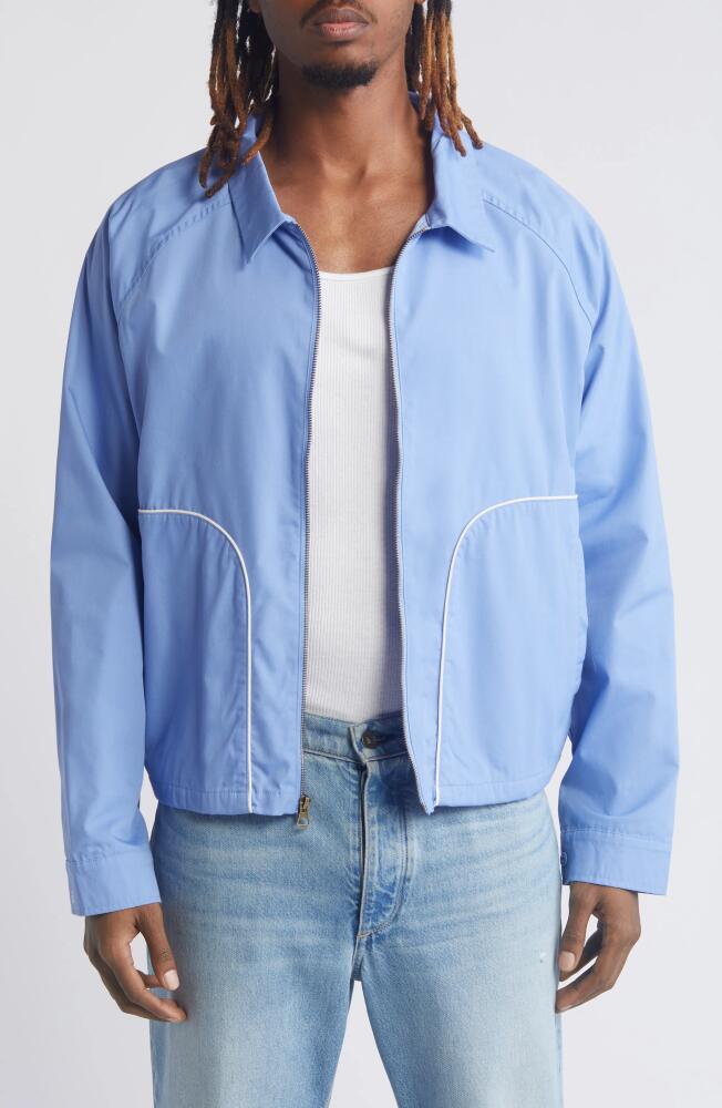 Elwood Western Vented Poplin Jacket in Glacier Cover