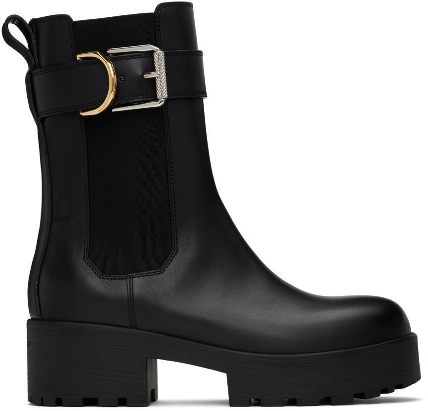 Givenchy Black Voyou Chelsea Boots Cover