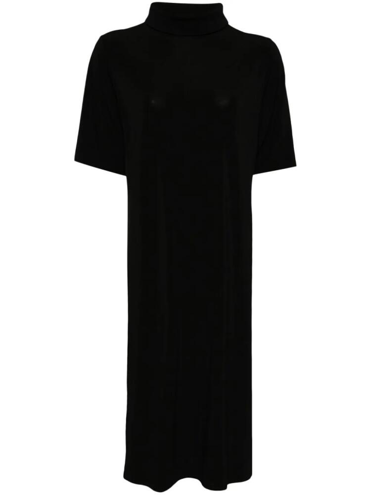 agnès b. Moree jersey crêpe dress - Black Cover