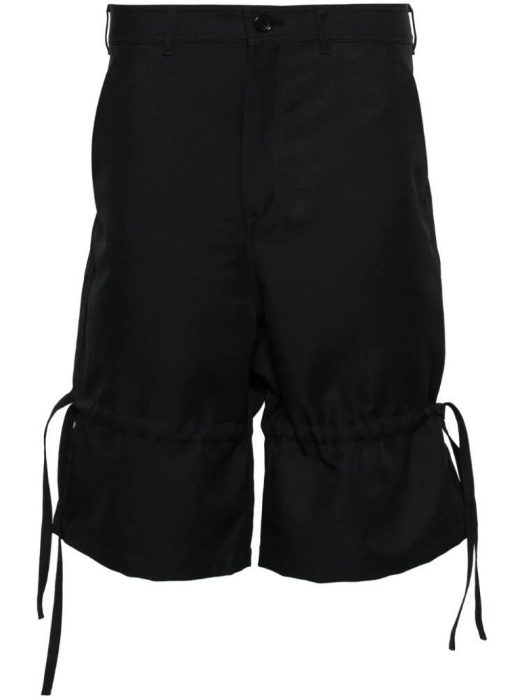 Comme Des Garçons Shirt wide-leg shorts - Black Cover