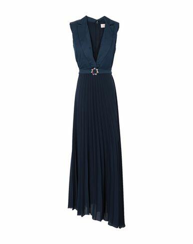 Twenty Easy By Kaos Woman Maxi dress Midnight blue Viscose Cover