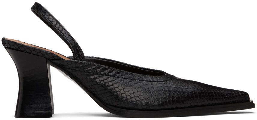 Filippa K Black Slingback Heels Cover