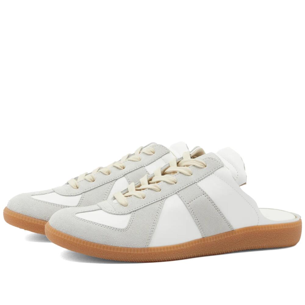 Maison Margiela Men's Replica Mule Sneakers in Dirty White Cover