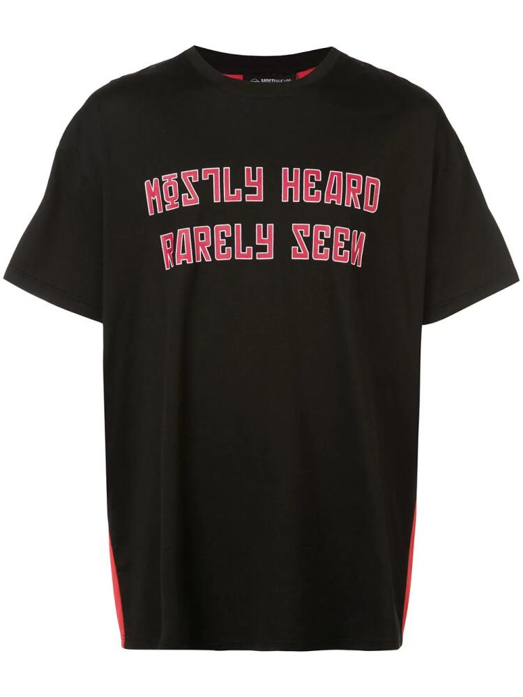 Mostly Heard Rarely Seen All Star T-shirt - Black Cover