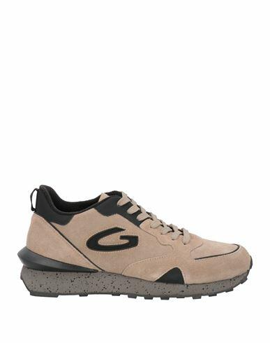 Alberto Guardiani Man Sneakers Khaki Leather Cover