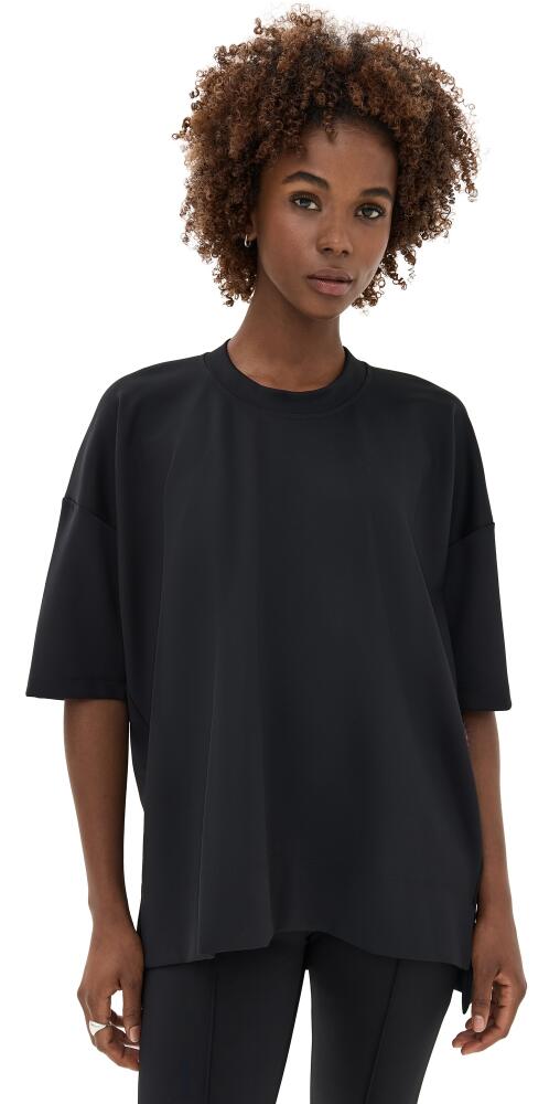 Rosetta Getty Collapsed T-Shirt Black Cover