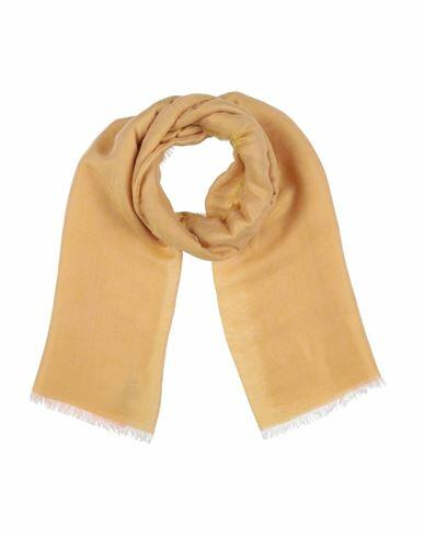 Fiorio Woman Scarf Ocher Viscose Cover