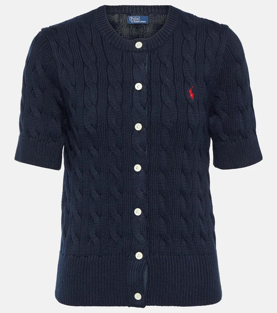 Polo Ralph Lauren Cable-knit cotton cardigan Cover