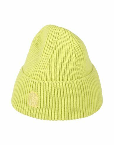 Parajumpers Woman Hat Acid green Wool Cover