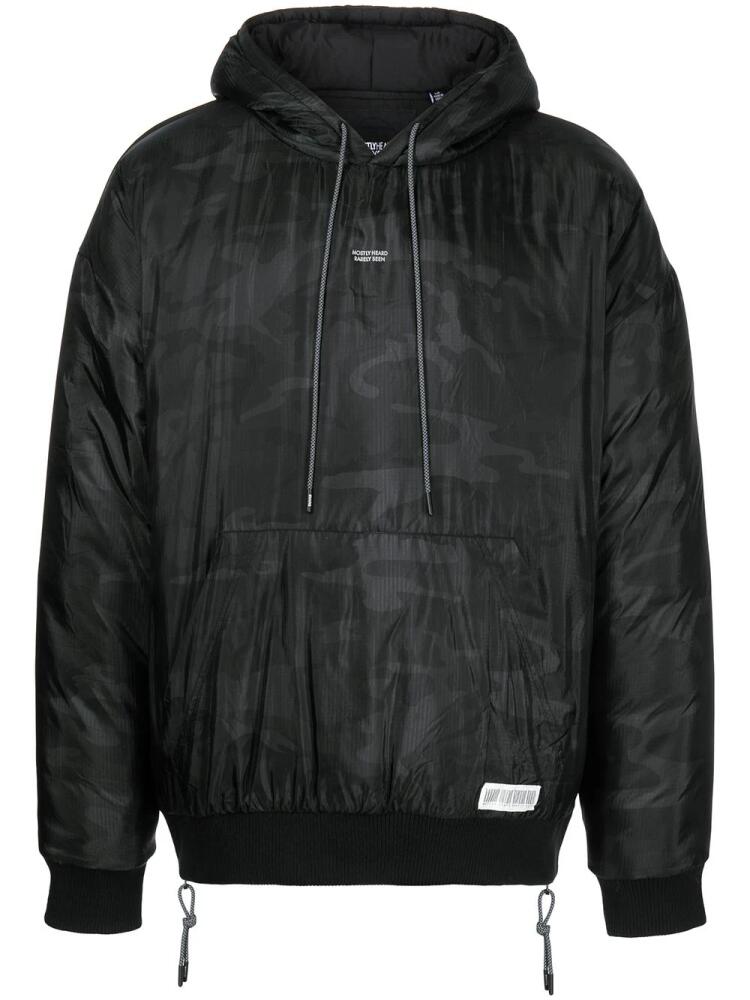 Mostly Heard Rarely Seen logo hooded jacket - Black Cover