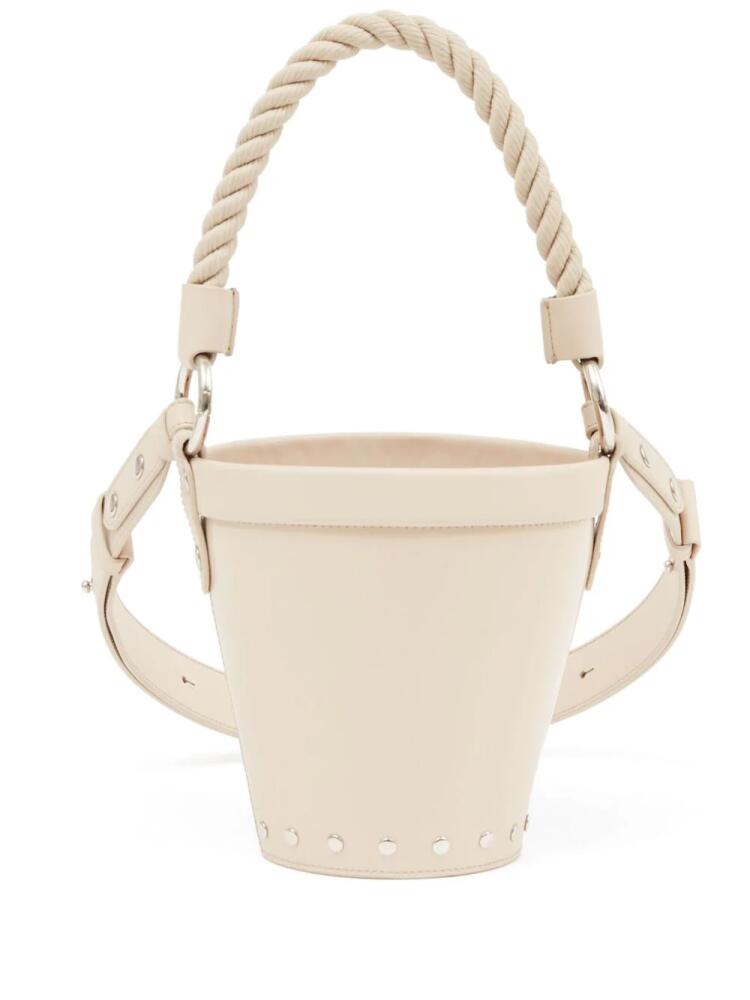 Maison Margiela Fire leather bucket bag - Neutrals Cover