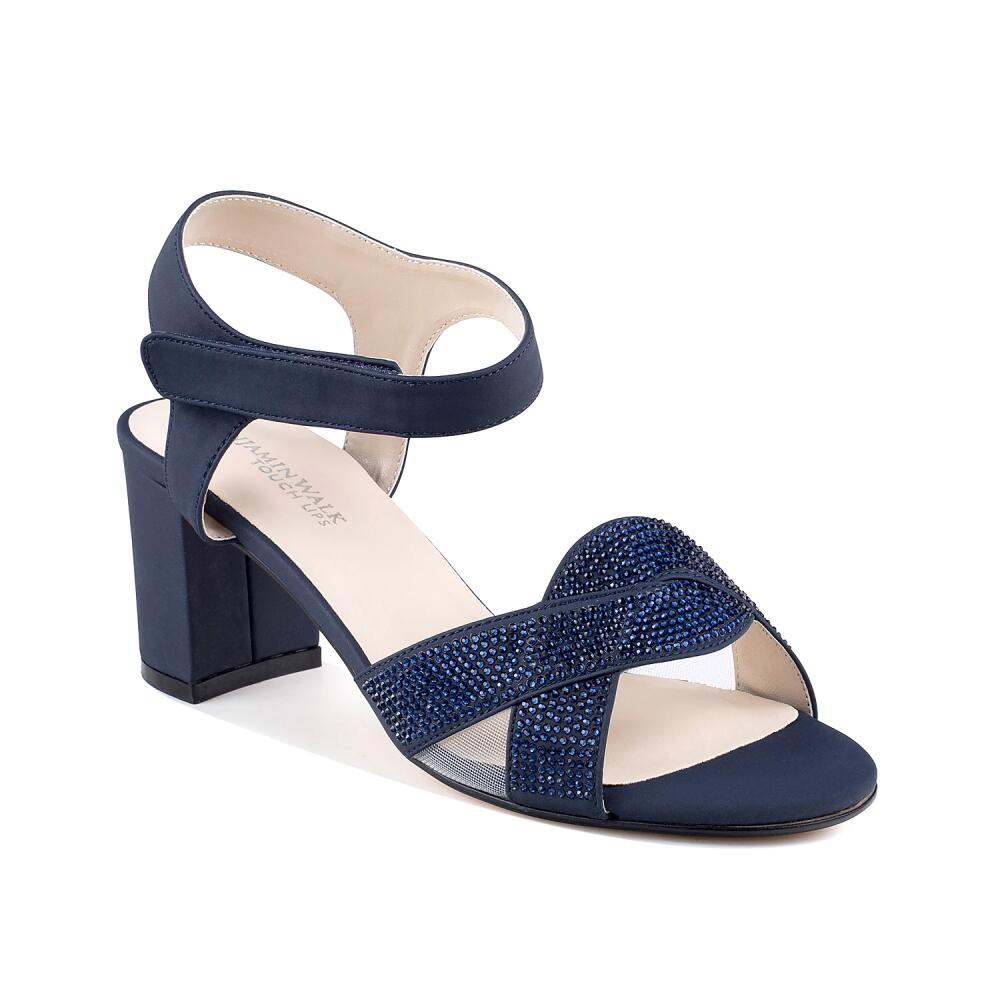 Touch Ups by Benjamin Walk Cam Sandal | Women's | Navy Cover