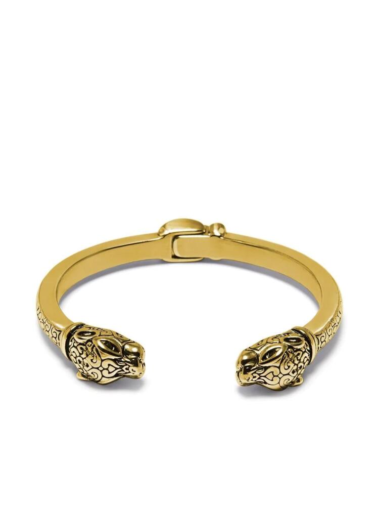 Nialaya Jewelry panther bangle bracelet - Gold Cover