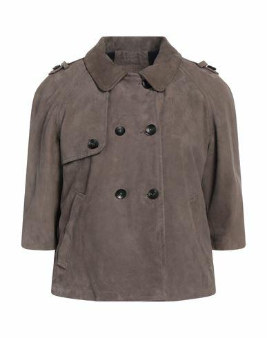 Masterpelle Woman Jacket Khaki Soft Leather Cover