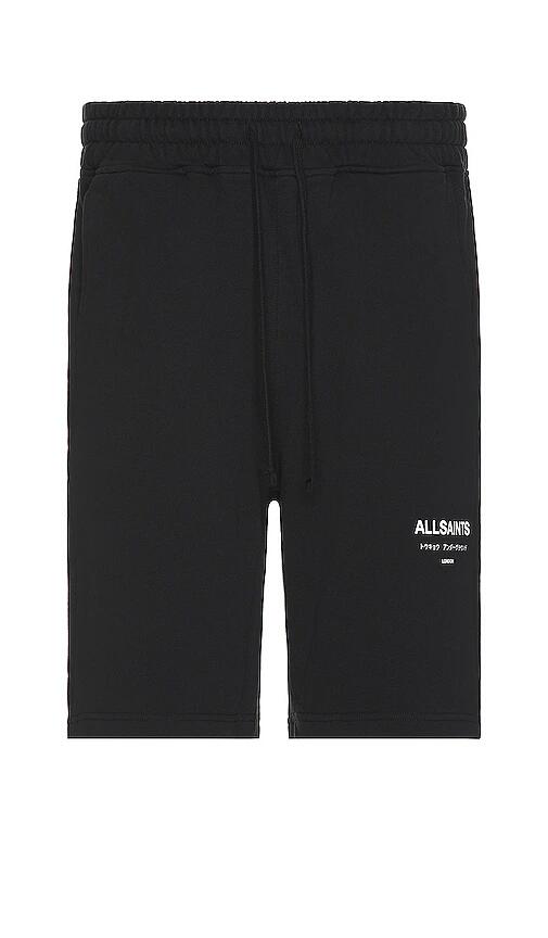 ALLSAINTS Underground Shorts in Black Cover