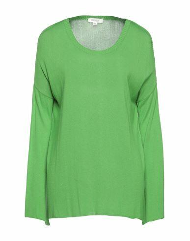 Crossley Woman Sweater Green Viscose Cover